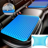 Breathable Honeycomb Gel Seat Cushion – Pressure Relief for Office, Car & Wheelchair