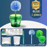 DIY Crystal Flower Growing Kit - STEM Science Experiment for Kids