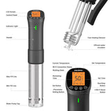 Cocina Sous Vide con Wi-Fi: Circulador de inmersión de precisión con acero inoxidable