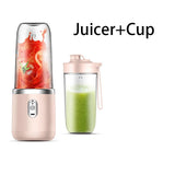 Licuadora eléctrica portátil: minilicuadora inalámbrica para jugos y batidos frescos
