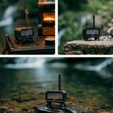 Portable Stainless Steel Mini Firewood Stove for Camping and Aromatherapy