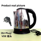 Stainless Steel Smart Kettle – 1500W Whistle Tea & Coffee Thermo Pot