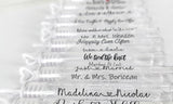 Tubos de burbujas para bodas personalizados: elegantes obsequios para una celebración mágica