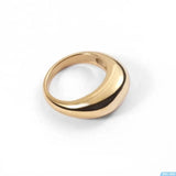 Minimalist Gold-Plated Stainless Steel Open Ring – Trendy & Elegant Jewelry for Women