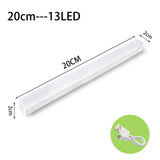 Luz nocturna LED con sensor de movimiento: lámpara inalámbrica recargable para gabinetes y escaleras