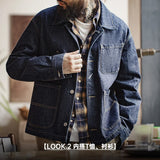 Men’s Cotton Denim Jacket – Classic Casual Outerwear for All Seasons