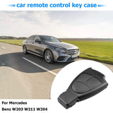 Car Remote Key Shell – 3-Button Replacement Case for Mercedes Benz W203 W211 W204