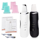 Ultrasonic Skin Scrubber & Blackhead Remover with Ion Deep Pore Cleaner