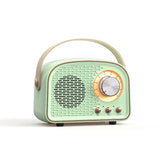 Portable Retro Bluetooth Speaker with Subwoofer, FM Radio & Hands-Free Calling