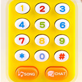 Interactive Baby Phone Toy - Educational Musical Phone with Lights & Sounds for Toddlers