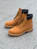 Men’s Waterproof Genuine Leather Winter Boots – Ankle-High Outdoor Boots with Anti-Slip Sole