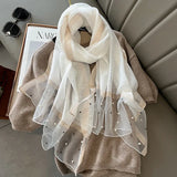 Women's Fashion Scarf and Shawl – Lightweight Polyester Wrap for All Seasons