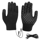 USB Heated Gloves for Winter - Touchscreen Compatible, Windproof & Thermal