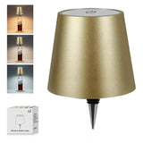 Rechargeable LED Bottle Table Lamp – Touch Control & Portable Design