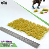 Miniature Static Grass Tufts - Realistic Scenery for Model Railways & Dioramas