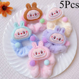 Labubu Plush Headband - Cute Cartoon Hair Accessory for Women & Kids