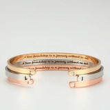 Personalized Coordinate Bracelet & Bar Necklace Set for Men & Women