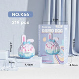 Disney Stitch & Sanrio Building Blocks Set - Cute Character Model Kit for Kids