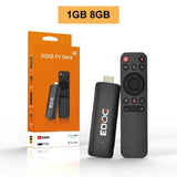 4K Android TV Stick with Dual-Band Wi-Fi, Quad-Core Processor & IR Remote