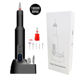 Professional Cordless Nail Drill – 18,000 RPM Rechargeable Manicure Machine with 5 Speed Settings