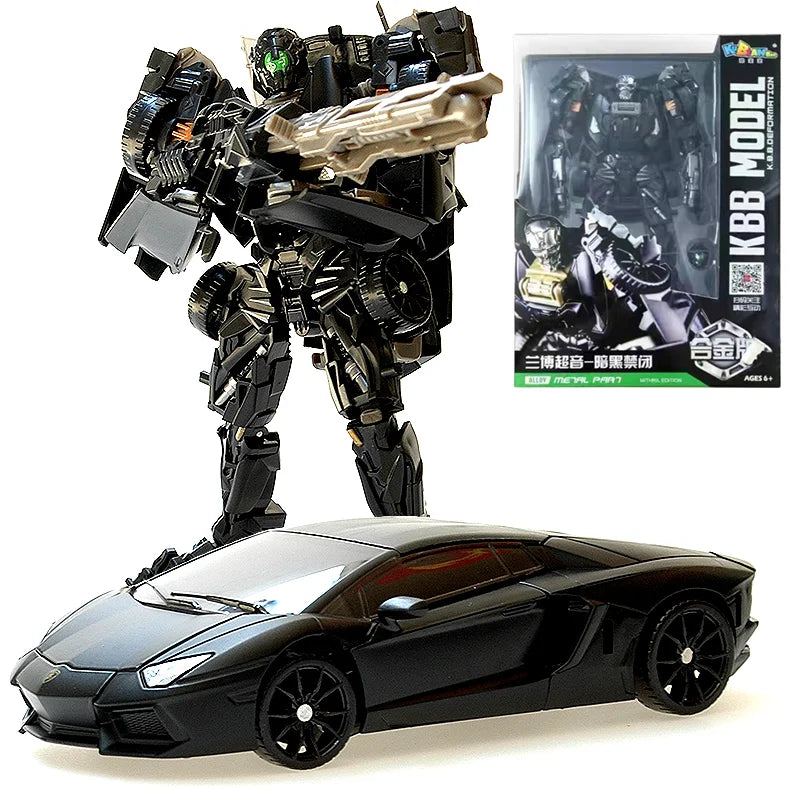 Transforming Robot Action Figure – 20cm PVC Model Toy for Collectors & Kids