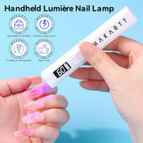 Professional Handheld UV/LED Nail Lamp - Portable Gel Polish Dryer with Fast Curing