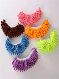 Reusable Microfiber Mop Slippers – Soft, Washable Cleaning Foot Socks for Floors