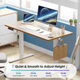 Electric Height Adjustable Office Desk – Ergonomic Standing Desk with Memory Settings & Anti-Collision Technology
