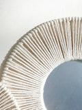 Boho Round Wall Mirror with Hanging Rope – Stylish Home Décor