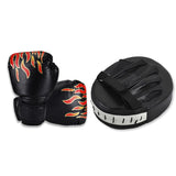 PU Leather Boxing Mitts for Training, Kickboxing & MMA Practice