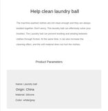 Reusable Silicone Laundry Ball | Pet Hair Remover for Washing Machine & Clothes