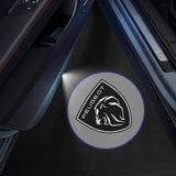 Peugeot LED Door Projector Lights - Wireless Welcome Logo Lights for 206 207 208 3008 308 Models