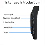 Universal 7-Inch Car Display with Wireless CarPlay, Android Auto & FM Transmitter