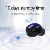 Auriculares inalámbricos X9 con Bluetooth 5.0, auriculares internos individuales deportivos, impermeables, TWS, manos libres con Bluetooth
