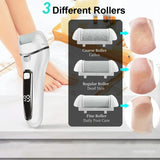 Electric Pedicure Foot File - Rechargeable Callus Remover for Heels