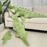 Soft Plush Alligator Cushion Pillow – Multiple Sizes