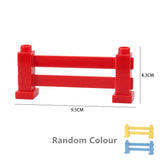 Large Building Block House Set - Doors, Windows & Roof Accessories for Creative Construction Play
