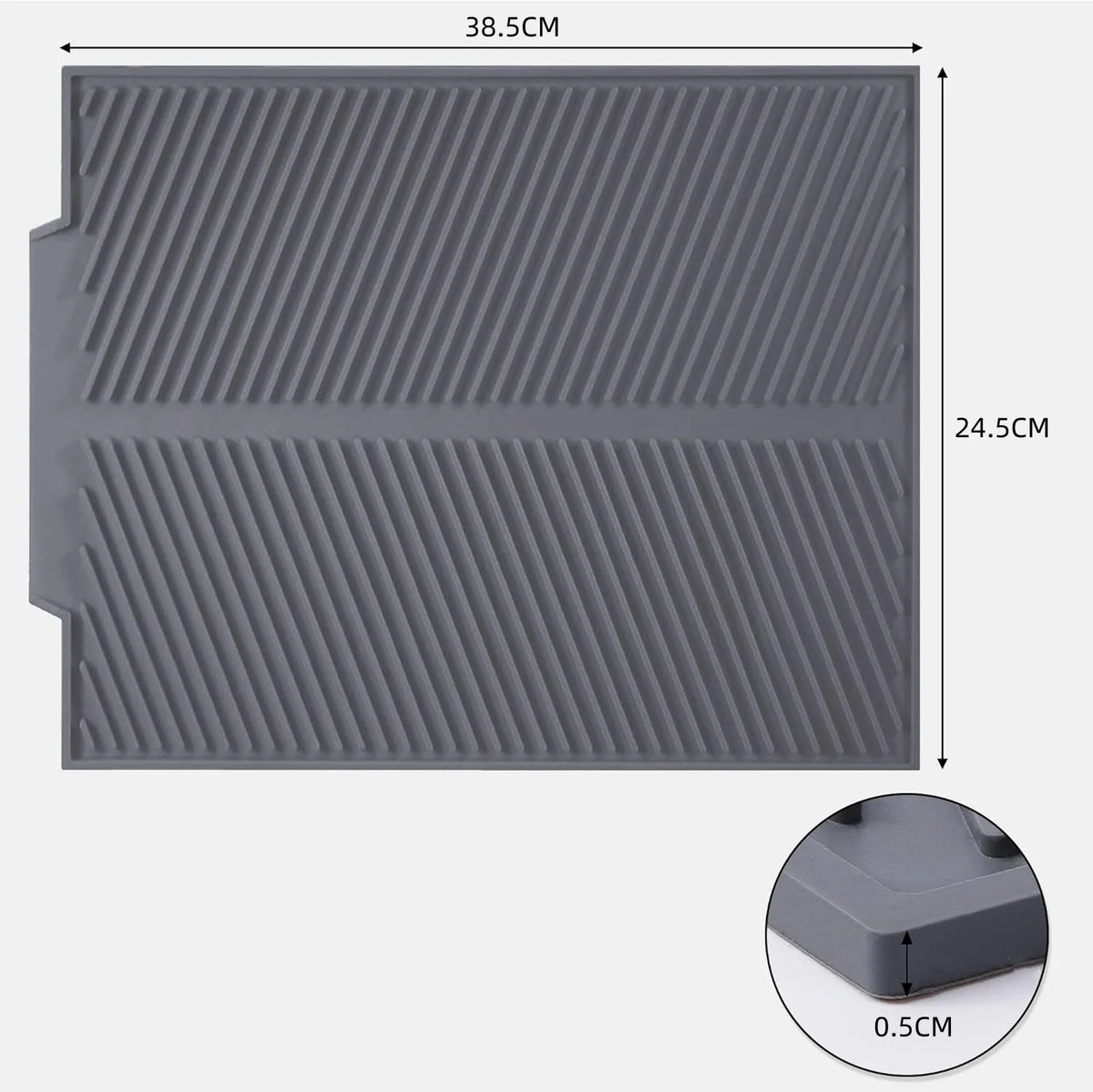 Alfombrillas cuadradas de silicona 100 % aptas para uso alimentario: antiadherentes, reutilizables y resistentes al calor para hornear, cocinar y preparar alimentos