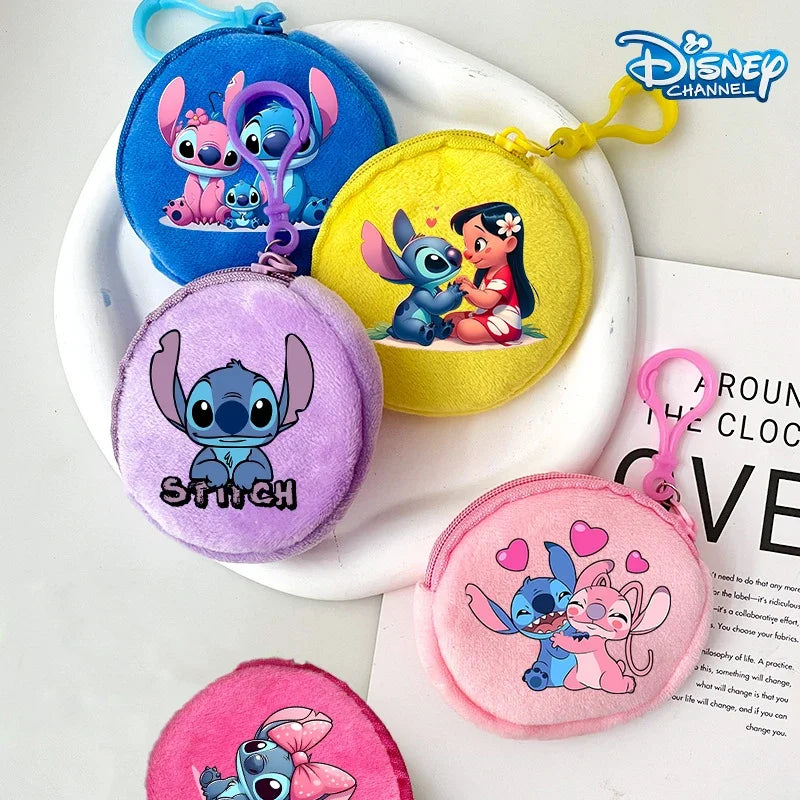 Stitch Plush Coin Purse - Kawaii Disney Wallet for Kids & Adults