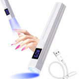 Mini Rechargeable UV LED Nail Lamp for Quick Gel Drying – Portable Nail Dryer for Manicure at Home or On-the-Go