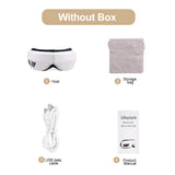 Smart Eye Massager with Heat, Vibration & Bluetooth Music – Foldable Eye Care Device for Fatigue Relief & Relaxation