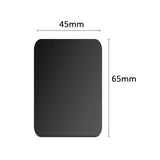Kit de placa de metal de repuesto universal con soporte magnético para teléfono móvil con adhesivo para Xiaomi