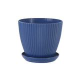 Modern Resin Flower Pot for Indoor Plants and Desk Décor