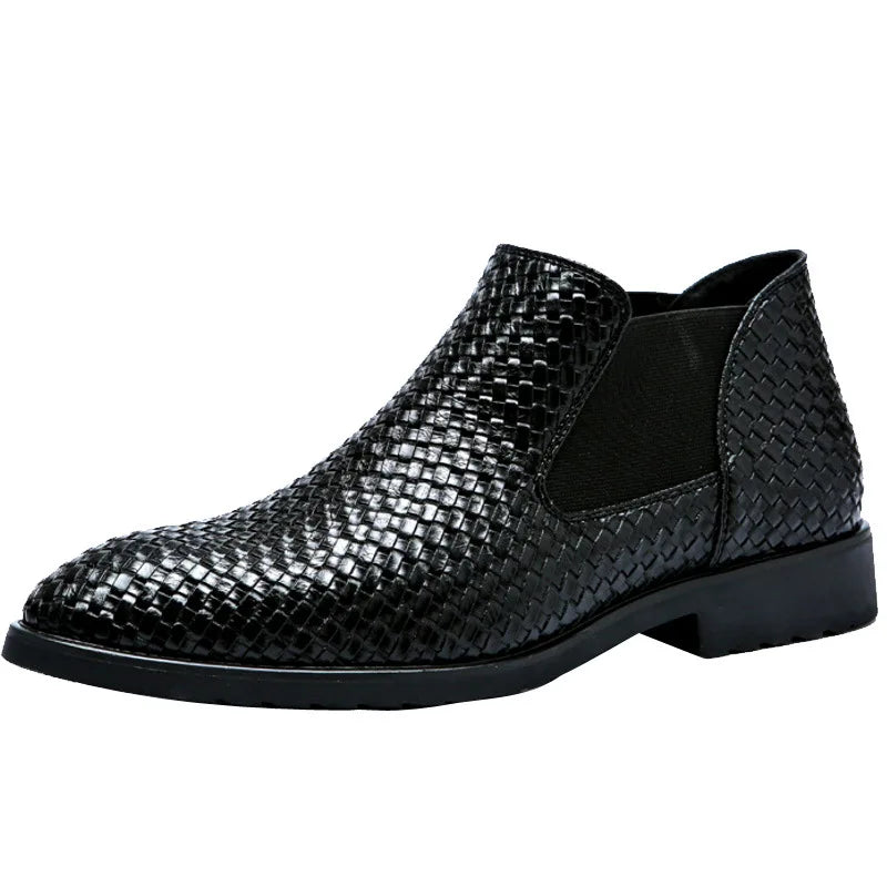 Men's Premium Chelsea Boots – Luxury Leather Ankle Boots for Business & Casual Wear