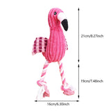 Animal-Shaped Squeaky Plush Dog Toy – Bite-Resistant Interactive Toy for Puppies and Dogs