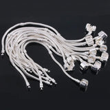 925 Sterling Silver Snake Chain Charm Bracelet for Women