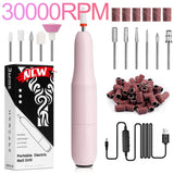 Portable Electric Nail Drill for Manicure & Pedicure – Adjustable Speed, Low Noise & Compact Design