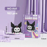 Disney Stitch & Sanrio Building Blocks Set - Cute Character Model Kit for Kids