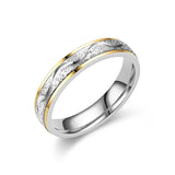 Minimalist Titanium Steel Geometric Ring – Stylish, Durable & Unisex