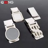 Custom Engraved Stainless Steel Money Clip – Slim Metal Card & Cash Holder
